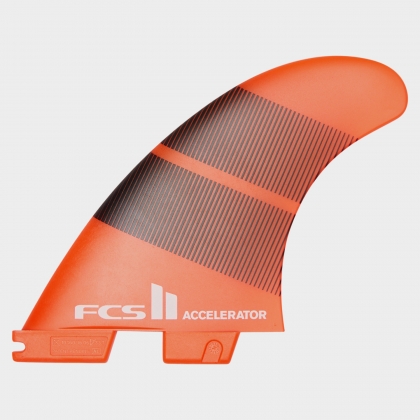 FCS II ACCELERATOR NEO GLASS TRI FIN SET TANG GRADIENT LARGE